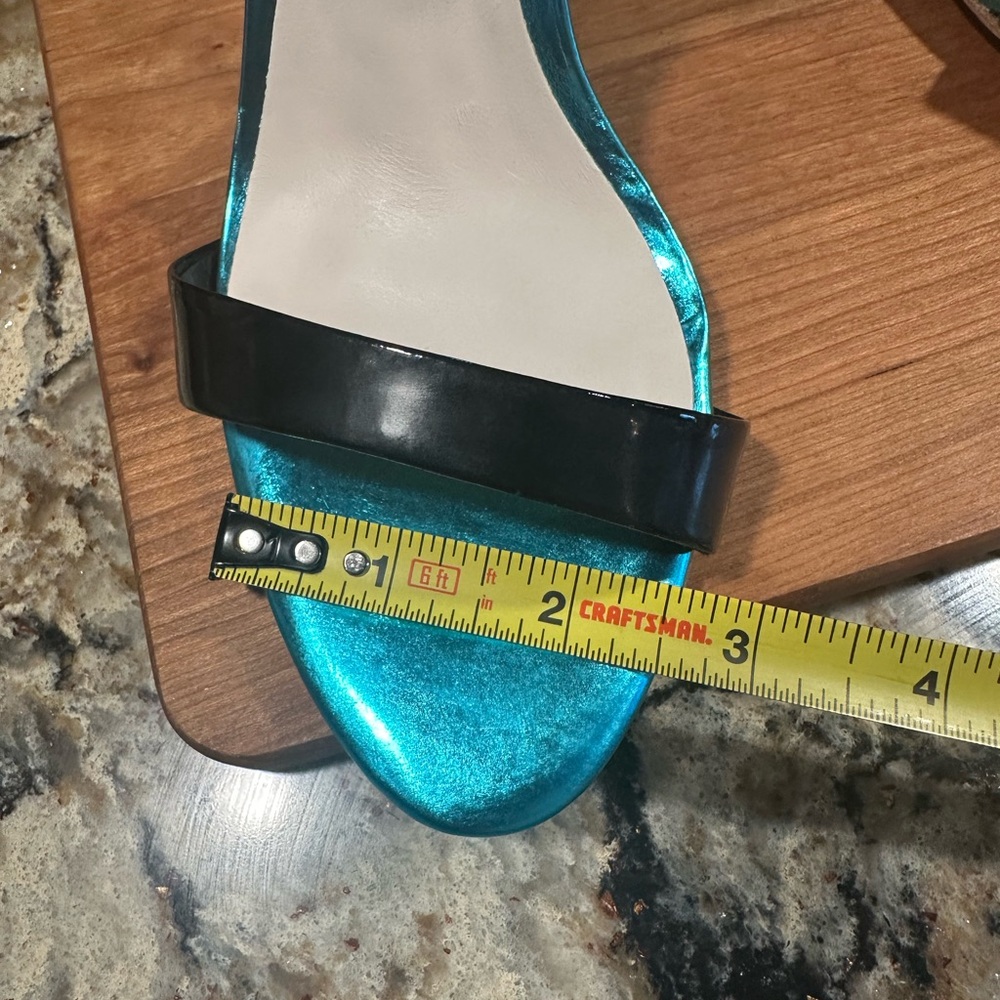 Sophia Webster Flutura Feather Peacock Metallic Stilettos Size 7 Heels Sz 37.5 - Picture 9 of 15